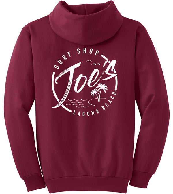 Joe's Surf Shop Beach Pullover Surf Hoodie