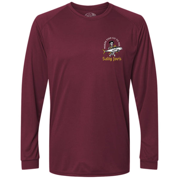 Salty Joe's Ol' Angler Long Sleeve Performance Shirt