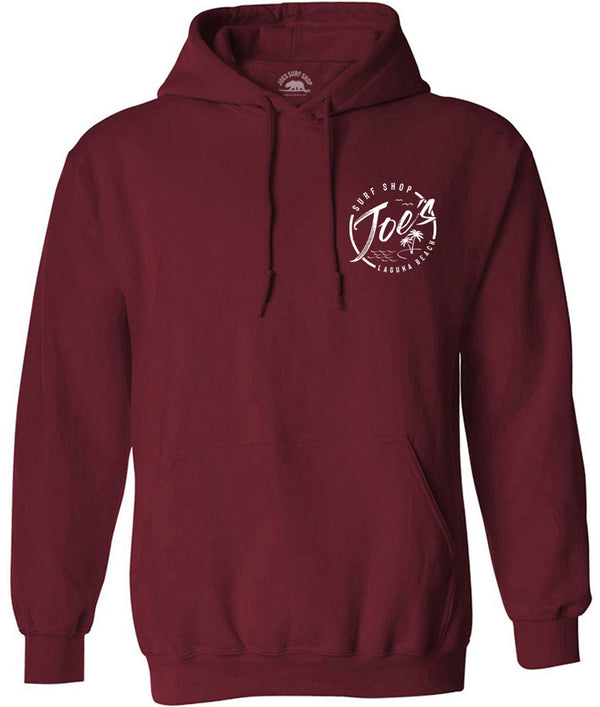 Joe's Surf Shop Beach Pullover Surf Hoodie