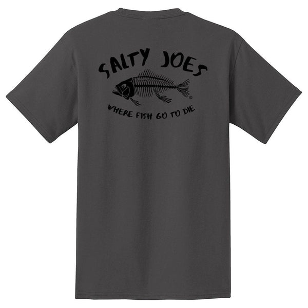 Salty Joe's "Where Fish Go To Die" Heavyweight Pocket Tee