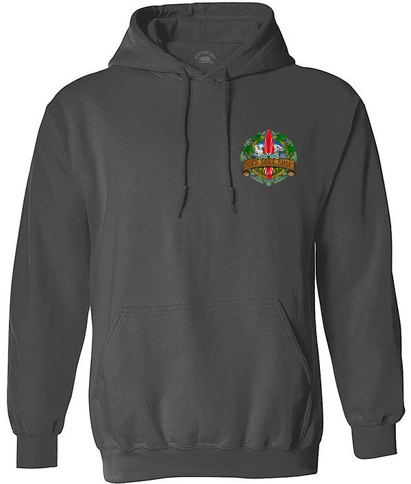 Joe's Surf Shop Longboard Pullover Surf Hoodie