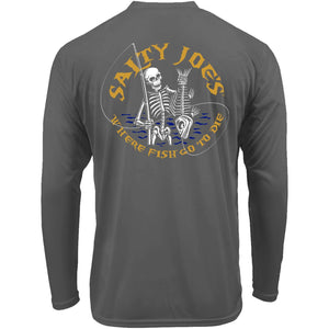 Salty Joe's Fishin' Bones Long Sleeve Sun Shirt