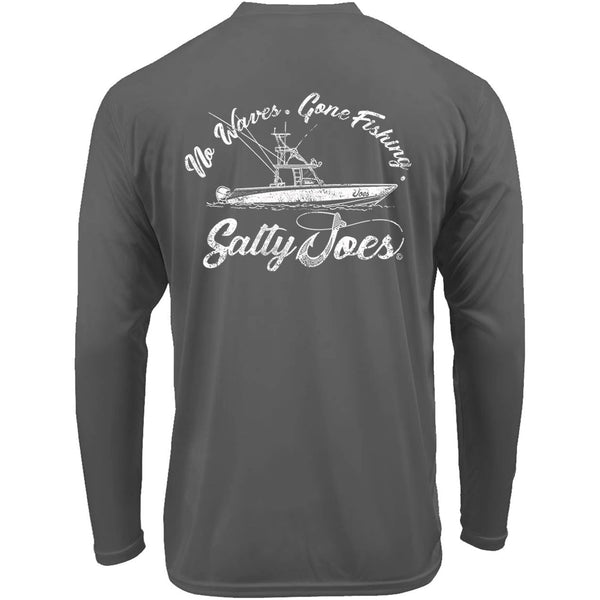 Salty Joe's Fishing Boat Long Sleeve Sun Shirt