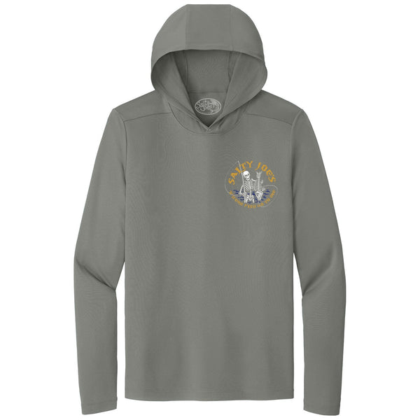 Salty Joe's Fishin' Bones Hooded Sun Shirt