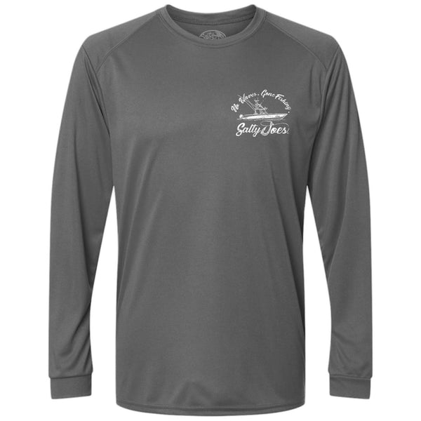 Salty Joe's Fishing Boat Long Sleeve Sun Shirt