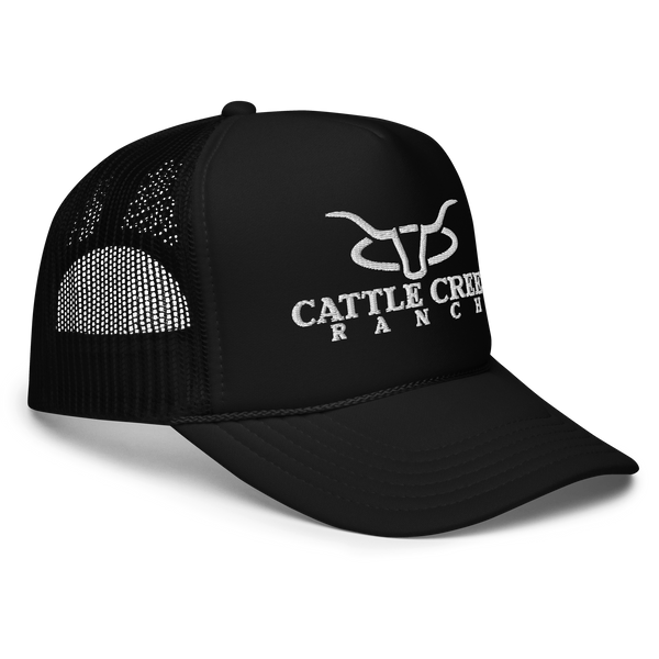 Cattle Creek Ranch Embroidered Foam Trucker Hat