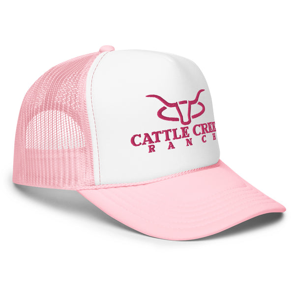 Cattle Creek Ranch Embroidered Foam Trucker Hat