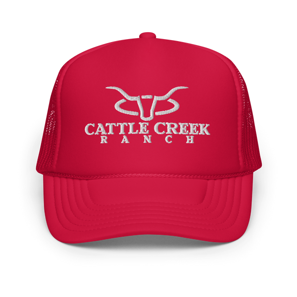 Cattle Creek Ranch Embroidered Foam Trucker Hat