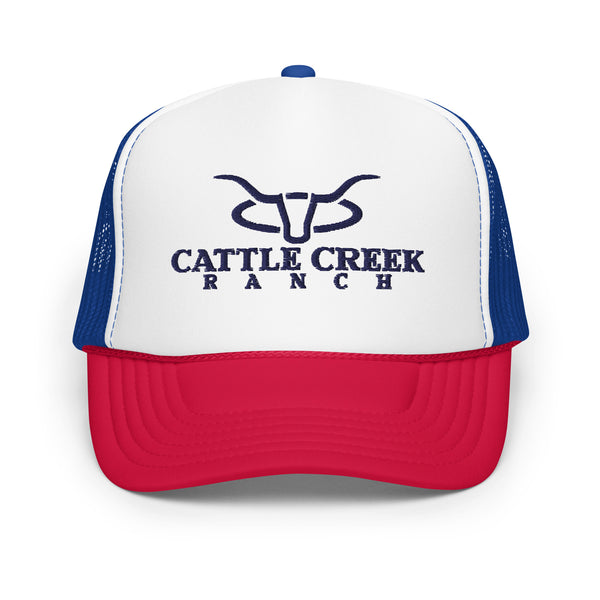 Cattle Creek Ranch Embroidered Foam Trucker Hat