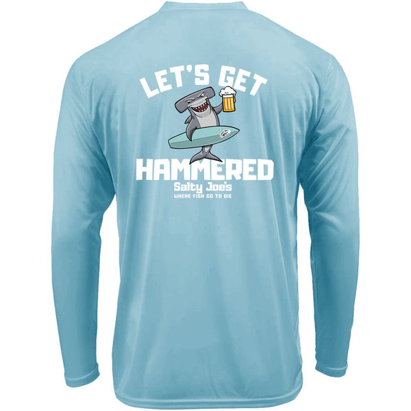 Salty Joe's Let's Get Hammered Long Sleeve Sun Shirt