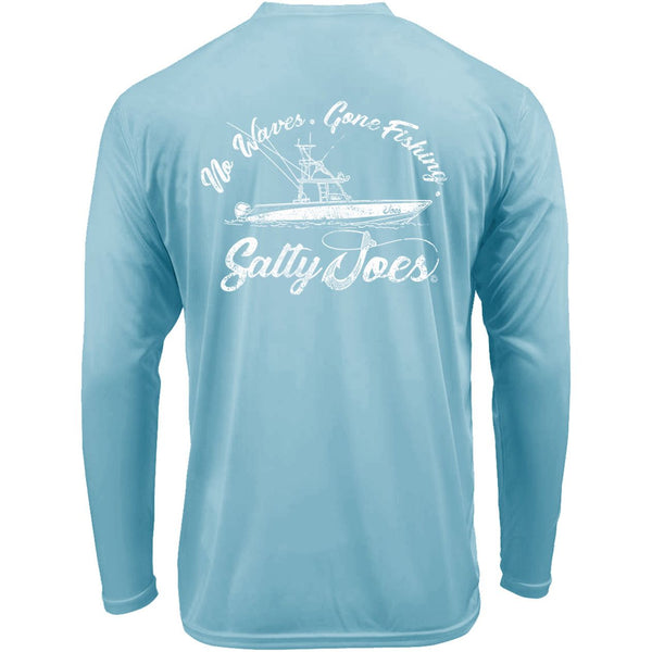 Salty Joe's Fishing Boat Long Sleeve Sun Shirt