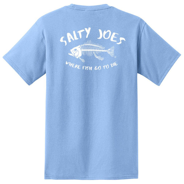 Salty Joe's "Where Fish Go To Die" Heavyweight Pocket Tee