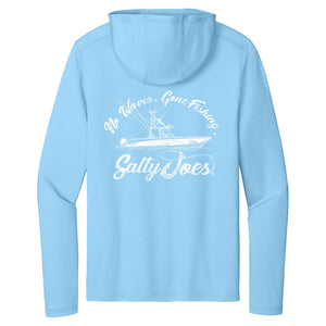 Salty Joe's Fishing Boat Hooded Sun Shirt