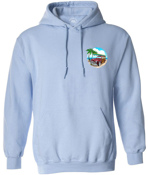 Joe's Surf Shop Beachside Woody Pullover Surf Hoodie