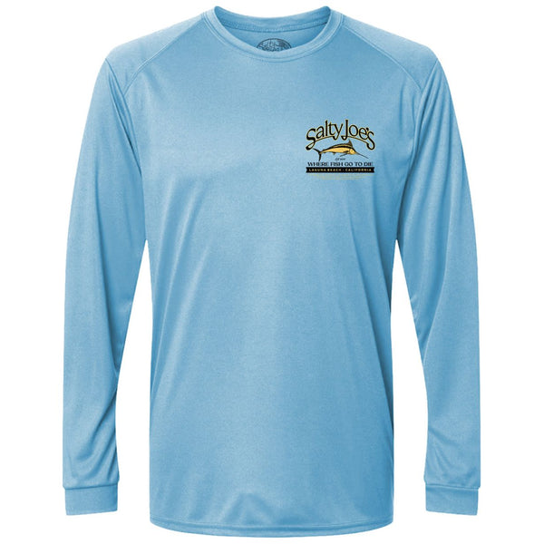 Salty Joe's Fish Count Long Sleeve Performance Shirt