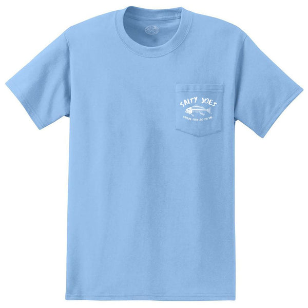 Salty Joe's "Where Fish Go To Die" Heavyweight Pocket Tee