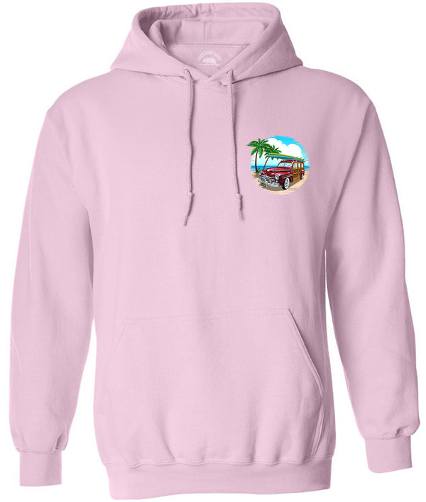 Joe's Surf Shop Beachside Woody Pullover Surf Hoodie