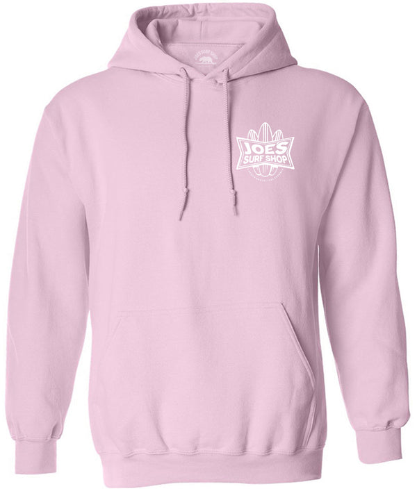 Joe's Surf Shop Surfboards Pullover Hoodie