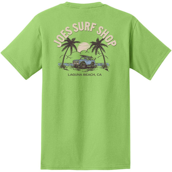 Joe's Surf Shop Early Bird Heavyweight Pocket Tee