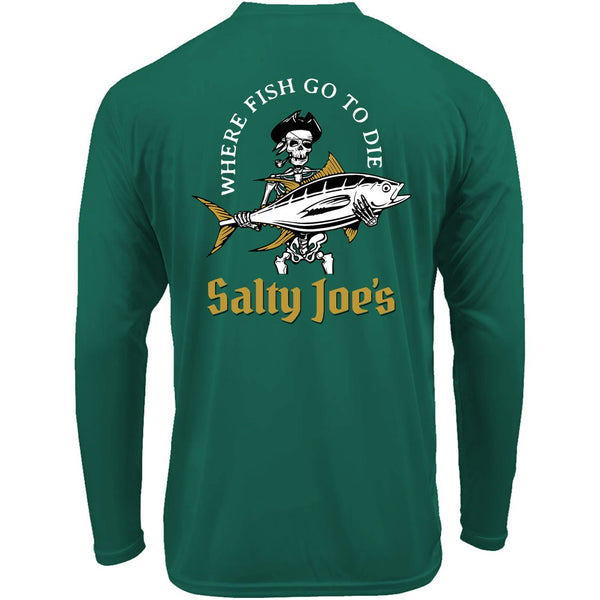 Salty Joe's Ol' Angler Long Sleeve Performance Shirt