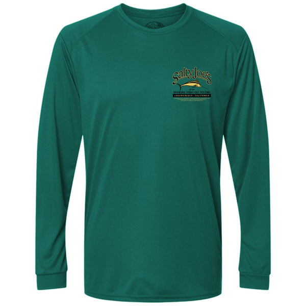 Salty Joe's Fish Count Long Sleeve Performance Shirt