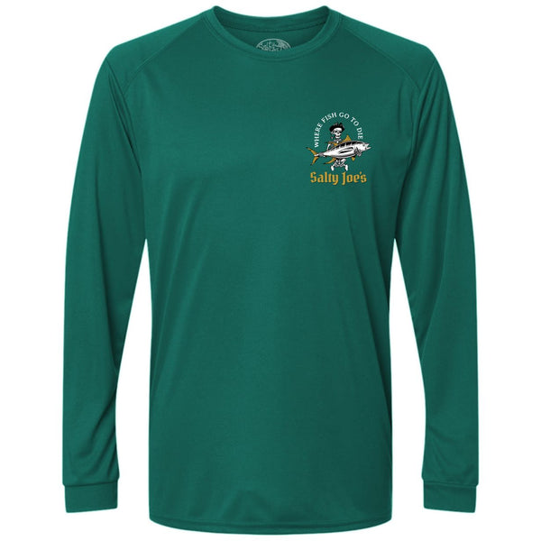 Salty Joe's Ol' Angler Long Sleeve Performance Shirt