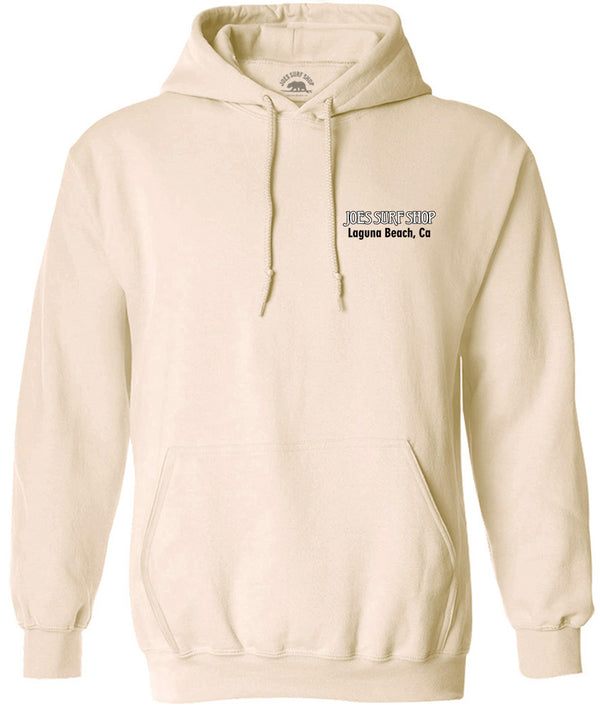 Joe's Surf Shop Laguna Beach Sunset Surfer Pullover Surf Hoodie