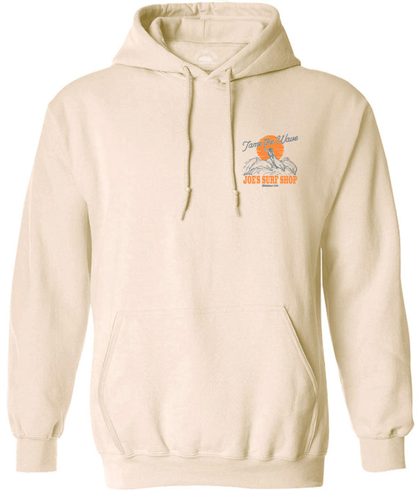 Joe's Surf Shop Diving Dolphins Pullover Surf Hoodie