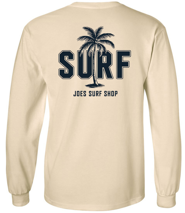 Joe's Surf Shop Surf Logo Long Sleeve Shirt