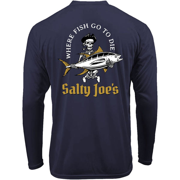 Salty Joe's Ol' Angler Long Sleeve Performance Shirt