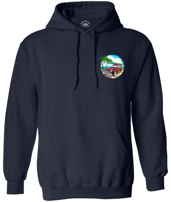 Joe's Surf Shop Beachside Woody Pullover Surf Hoodie