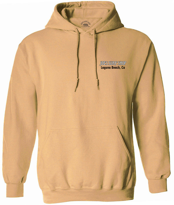 Joe's Surf Shop Laguna Beach Sunset Surfer Pullover Surf Hoodie