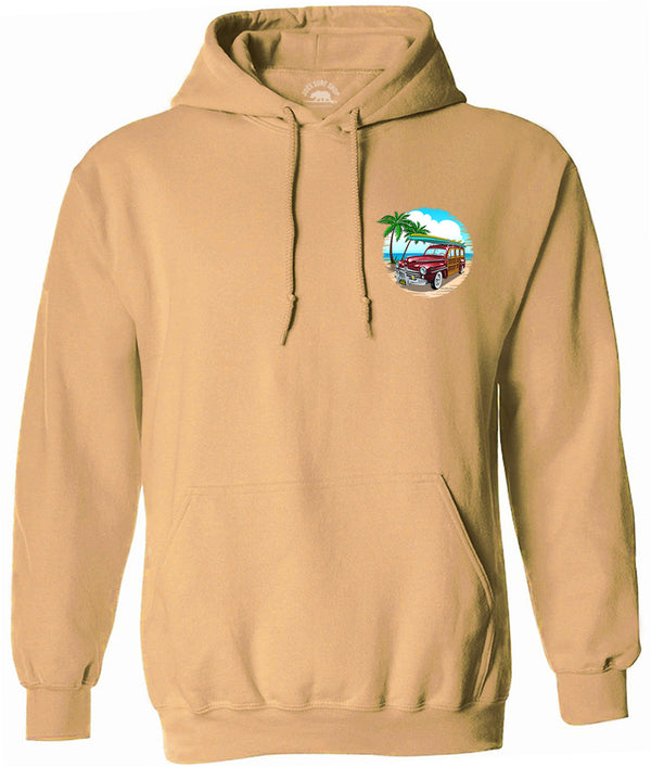 Joe's Surf Shop Beachside Woody Pullover Surf Hoodie