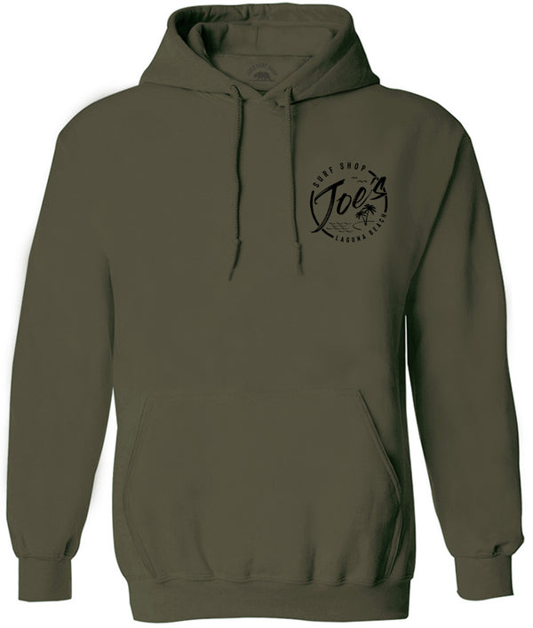 Joe's Surf Shop Beach Pullover Surf Hoodie