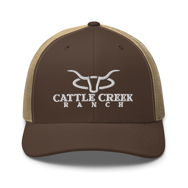 Cattle Creek Ranch Embroidered Trucker Hat