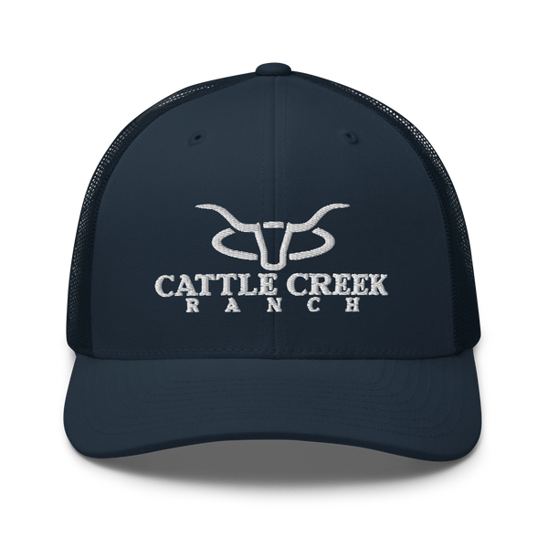 Cattle Creek Ranch Embroidered Trucker Hat