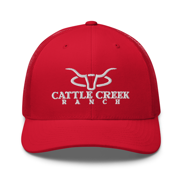 Cattle Creek Ranch Embroidered Trucker Hat