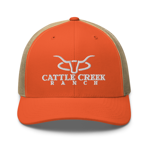 Cattle Creek Ranch Embroidered Trucker Hat