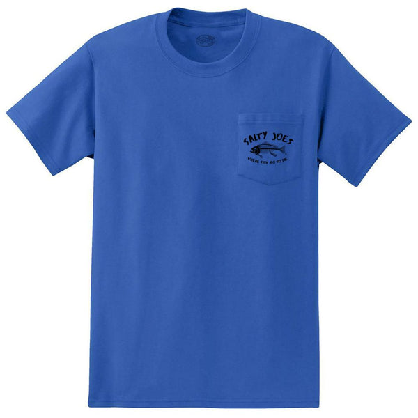 Salty Joe's "Where Fish Go To Die" Heavyweight Pocket Tee