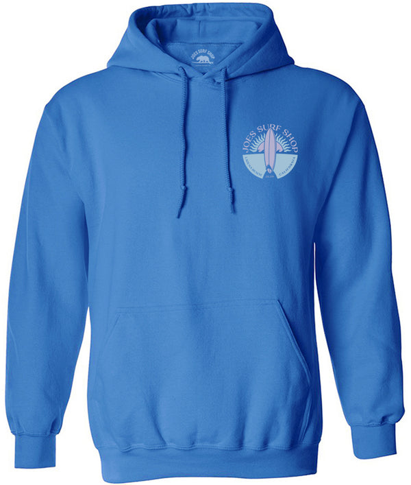 Joe's Surf Shop Sunset Scene Pullover Surf Hoodie