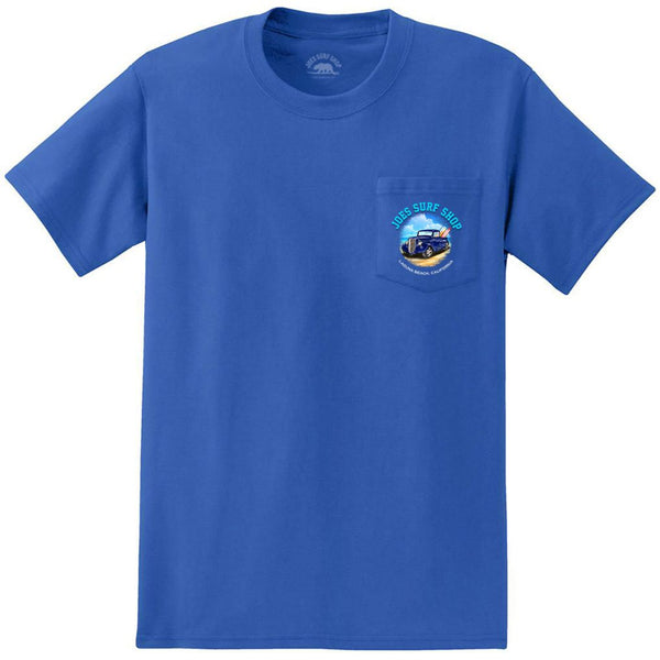 Joe's Surf Shop Surf Truck Heavyweight Pocket Tee