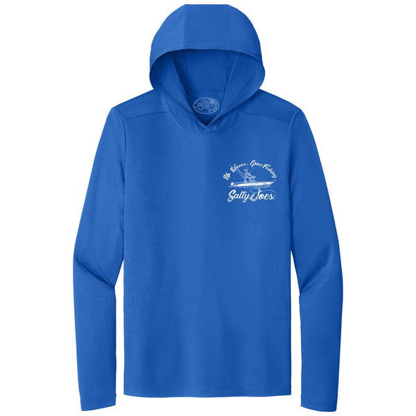 Salty Joe's Fishing Boat Hooded Sun Shirt