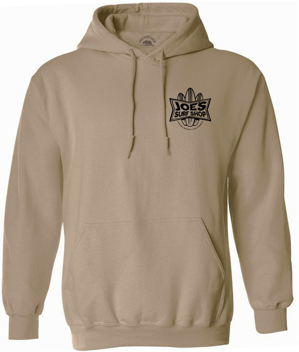 Joe's Surf Shop Surfboards Pullover Hoodie