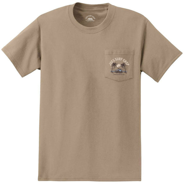 Joe's Surf Shop Early Bird Heavyweight Pocket Tee