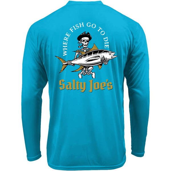 Salty Joe's Ol' Angler Long Sleeve Performance Shirt