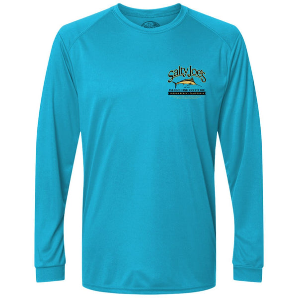 Salty Joe's Fish Count Long Sleeve Performance Shirt