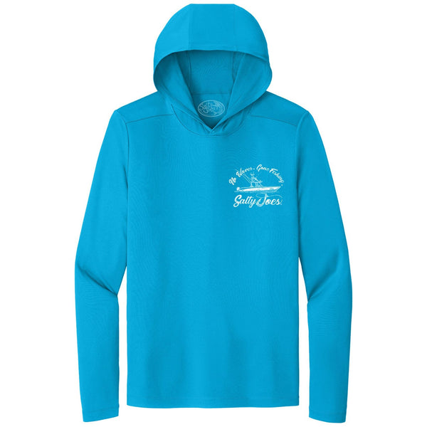 Salty Joe's Fishing Boat Hooded Sun Shirt