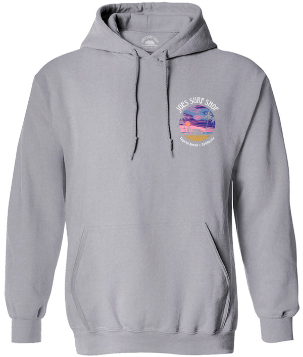 Joe's Surf Shop Wagon Silhouette Pullover Surf Hoodie