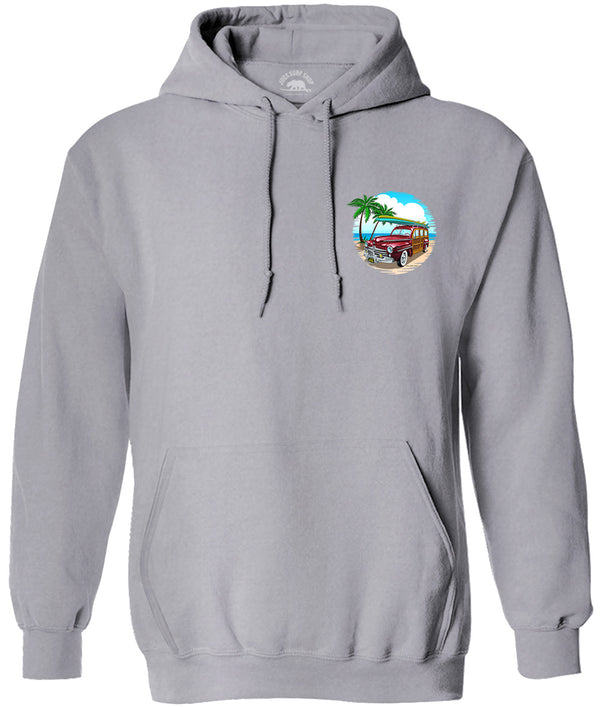 Joe's Surf Shop Beachside Woody Pullover Surf Hoodie