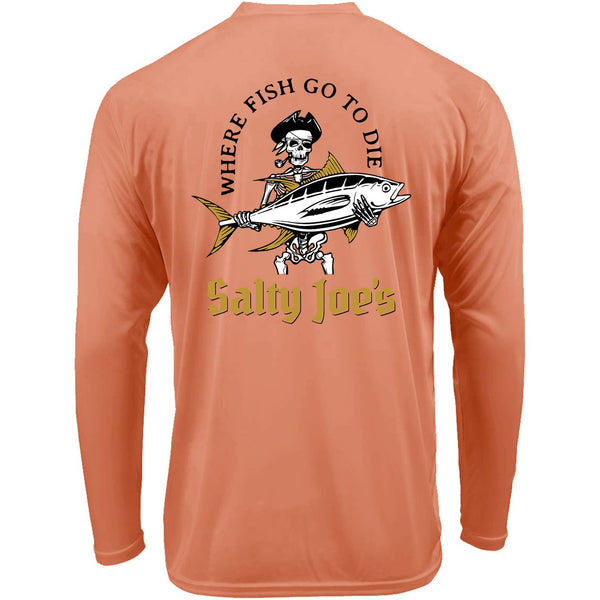 Salty Joe's Ol' Angler Long Sleeve Performance Shirt